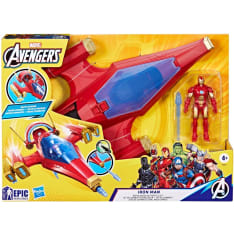 Marvel Avengers Iron Man jet play set