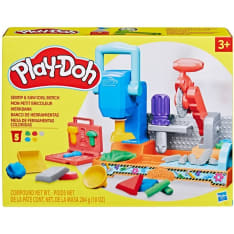Play-Doh Playset Stamp 'n Saw Tool Bench nail and stamp plasticine set