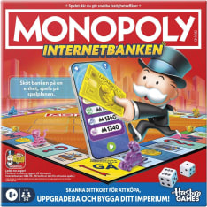 Hasbro Monopoly App Banking lautapeli (Ruotsinkielinen)