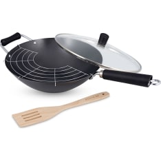 Ken Hom Excellence 31cm non-stick woksetti