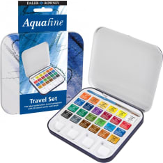 Daler-Rowney Aquafine Travel akvarellisetti
