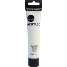 Daler-Rowney Simply Acrylic Glow in the Dark maali
