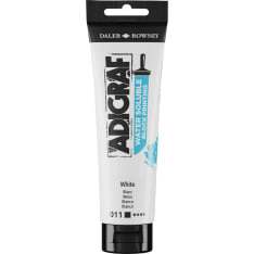 Daler-Rowney Adigraf Water Soluble Block print 150ml valkoinen linoväri