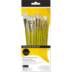 Daler-Rowney Simply Mix media brushes 10kpl