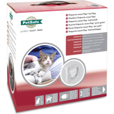 PetSafe Petporte 100ML valkoinen mikrosiruluukku kissalle