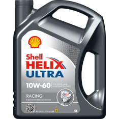 Shell Helix Ultra Racing 10W-60 4L moottoriöljy