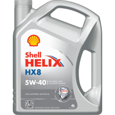 Shell Helix HX8 5W-40 4L moottoriöljy