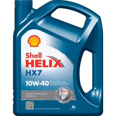 Shell Helix HX7 10W-40 4L moottoriöljy