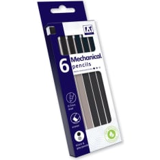 Ako 6 pcs 0.7mm lead fountain pens
