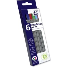 Ako 6 pcs Fineliner colored pencil