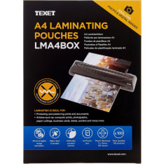 Texet A4 150mic laminointitasku