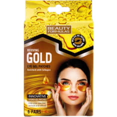 Beauty Formulas Reviving Gold 6 kpl geelisilmälaput
