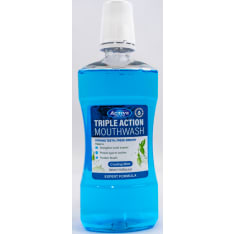 Active Triple Action Cooling Mint 500ml mouthwash