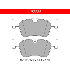 Delphi LP2285 BMW Front Brake Pad Set
