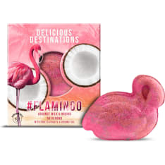 Delicious Destinations #flamingo 150 g kylpypommi