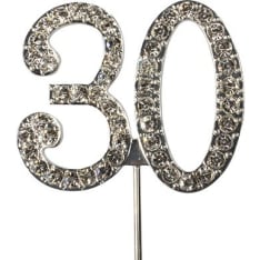 Cullpit diamond 30 cake topper