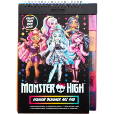 Monster High muotisuunnittelijan lehtiö