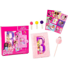 Barbie Core fluffy diary päiväkirja