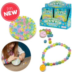 Pick & Pop Bracelets - Happy faces