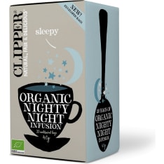 Clipper Nighty Night. Orange Flavoured Organic Infusion With Chamomile & Lemon Balm 40g / 20 bags