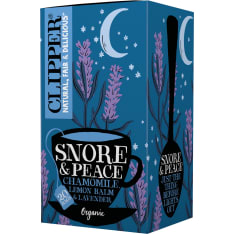 Clipper Snore & Peace Luomu 30g / 20 pussia yrttihauduke