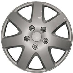 Streetwize Tempest 14" silver hubcap