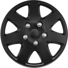 Streetwize Tempest Matt Black 16" musta pölykapseli