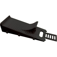 Streetwize caravan driving wedge with stopper