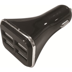 Streetwize Quadruple 12/24V 2,1A 4 x USB-tupakansytytinlaturi