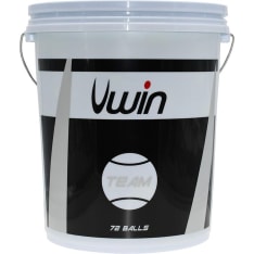 Uwin Team tennispallo 72 kpl ämpäri