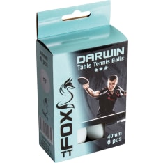Fox Darwin 3 tähden pingispallo 6 kpl