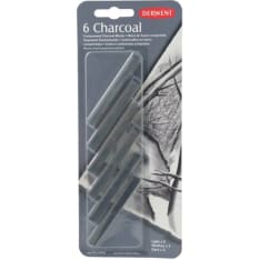 Derwent Compressed Charcoal Blister (6)