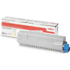 OKI 46861305 keltainen värikasetti