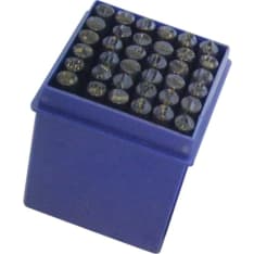 Finbullet number and letter punches