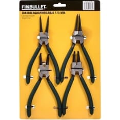 Finbullet 4-osainen 7" lukkorengaspihtisarja