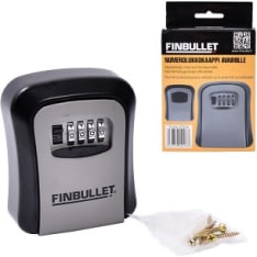 Finbullet key safe box with number lock