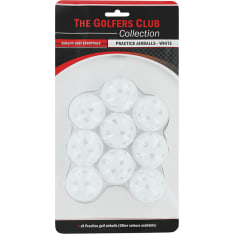 The Golfers Club 9pc golf practice hole ball