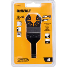 Dewalt DT20726 43x10mm 5x wood multi-tool saw blade