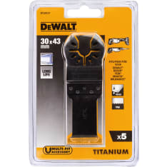 Dewalt DT20727 43x31mm 5kpl titan monitoimikoneen metalliterä