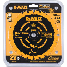 Dewalt Extreme 184x2x16mm 24t atb +5° pyörösahanterä