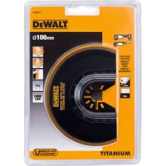 Dewalt DT20711 102mm titanium segment multi-tool metal blade