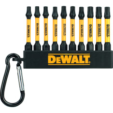 Dewalt DT7275 10-osainen torx ruuvauskärkisarja