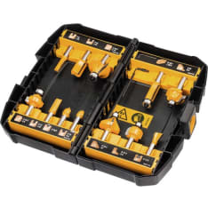 Dewalt DT900016 12-osainen jyrsinteräsarja