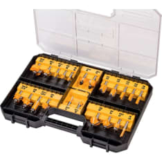 Dewalt DT900017 22-osainen jyrsinteräsarja