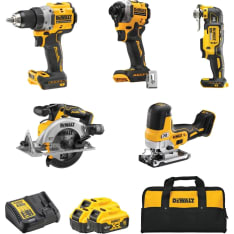 Dewalt XR 18V DCK502P3 5-osainen akkukonesarja