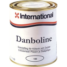 International Danboline harmaa 750ml erikoispintamaali puuveneiden sisäpohjiin ja puusäleiköille