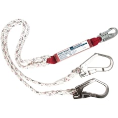 Portwest FP25 Double 1.8m Lanyard With Shock Absorber