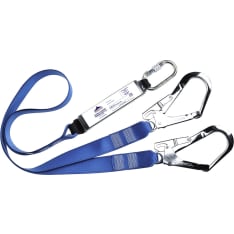 Portwest FP51 Double Webbing 1.8m Lanyard With Shock Absorber
