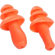Portwest EP10 50 Pairs Reusable TPR Earplugs