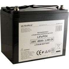 Ultramax LiFePO4 12V 40Ah akku